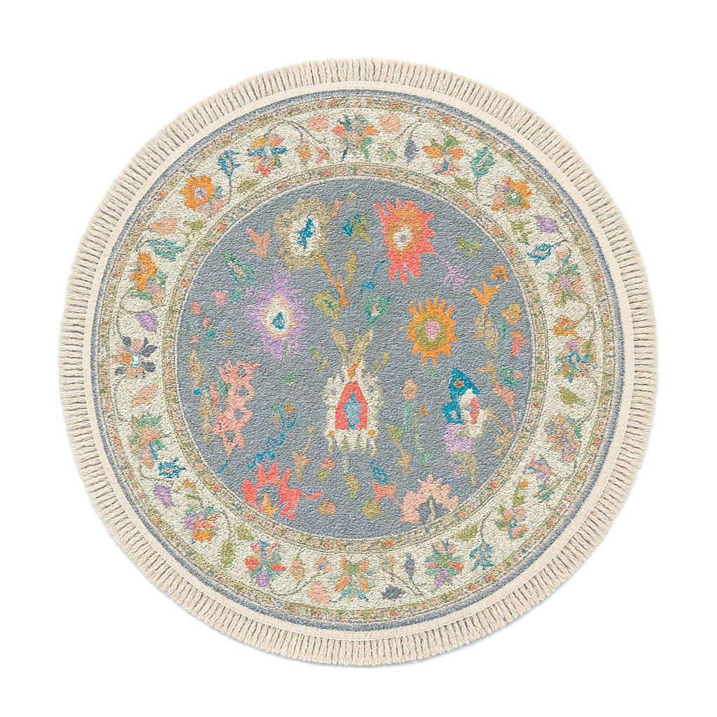 AVELONIA - Hand Knotted Oushak Carpet